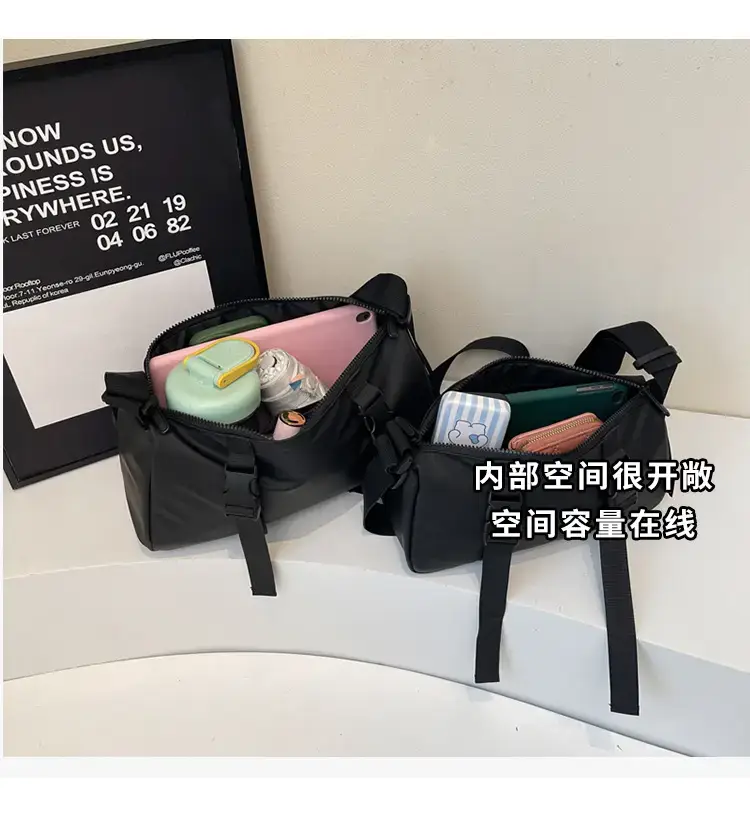 Women Crossbody Bag Black 2025 Fashion Large Capacity — feature 9
