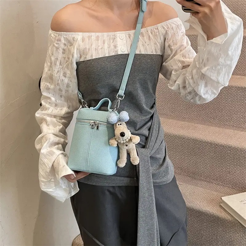 Pink Korean Style Shoulder Bag for Women - Image 8