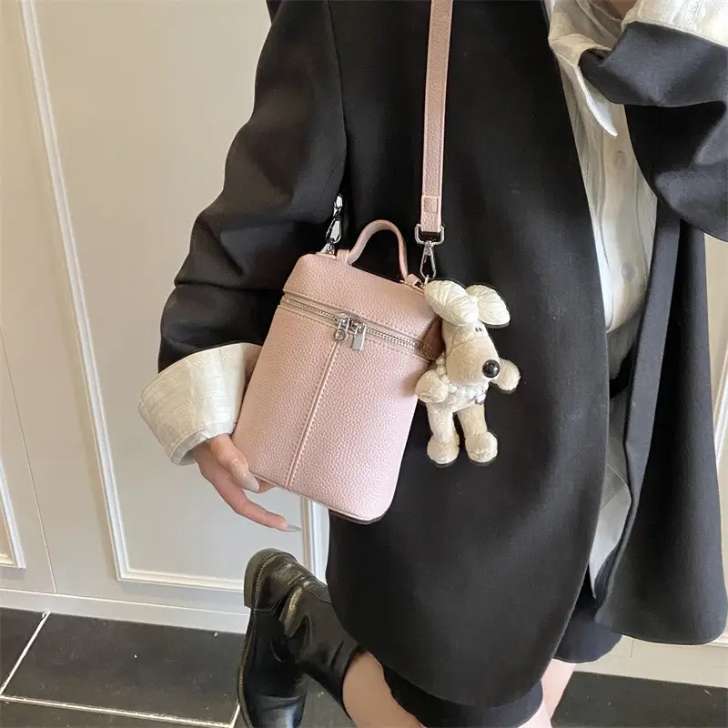 Pink Korean Style Shoulder Bag for Women - Image 9