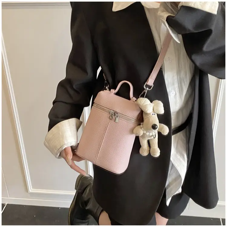 Pink Korean Style Shoulder Bag for Women — feature 28