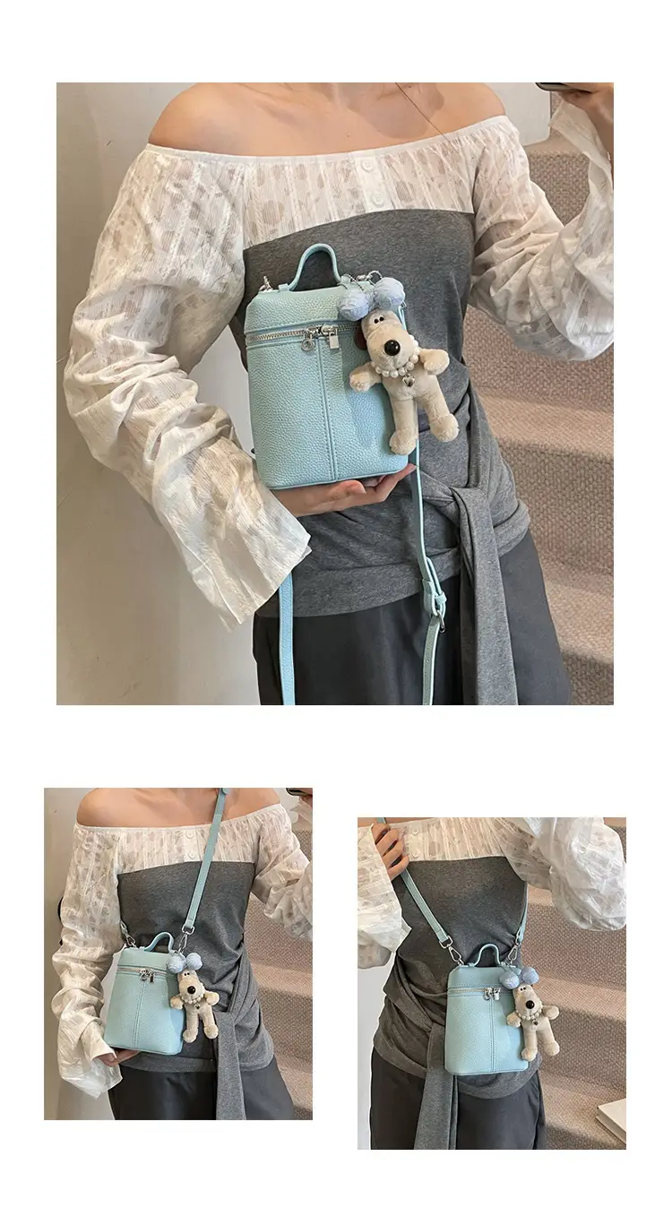 Pink Korean Style Shoulder Bag for Women — feature 7
