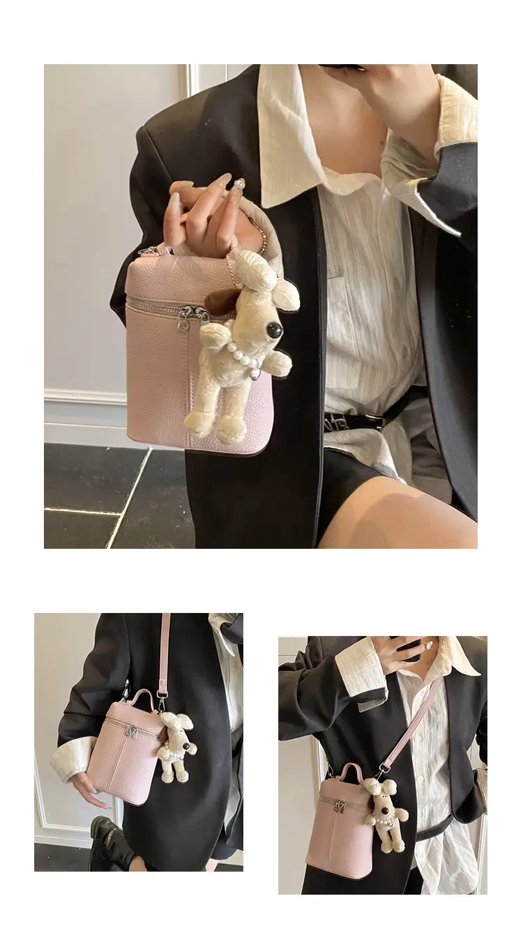 Pink Korean Style Shoulder Bag for Women — feature 9