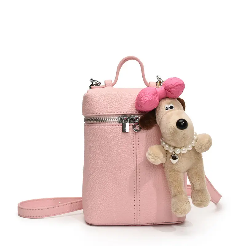Pink Korean Style Shoulder Bag for Women - Image 4