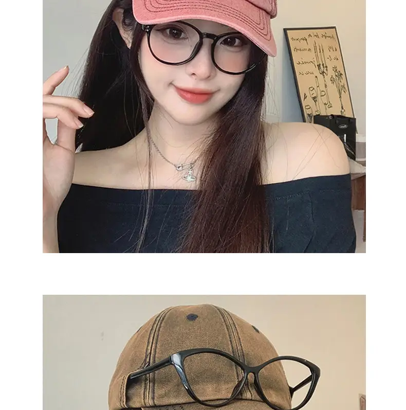 Women Vintage Denim Cap Sun Protection Summer — feature 7