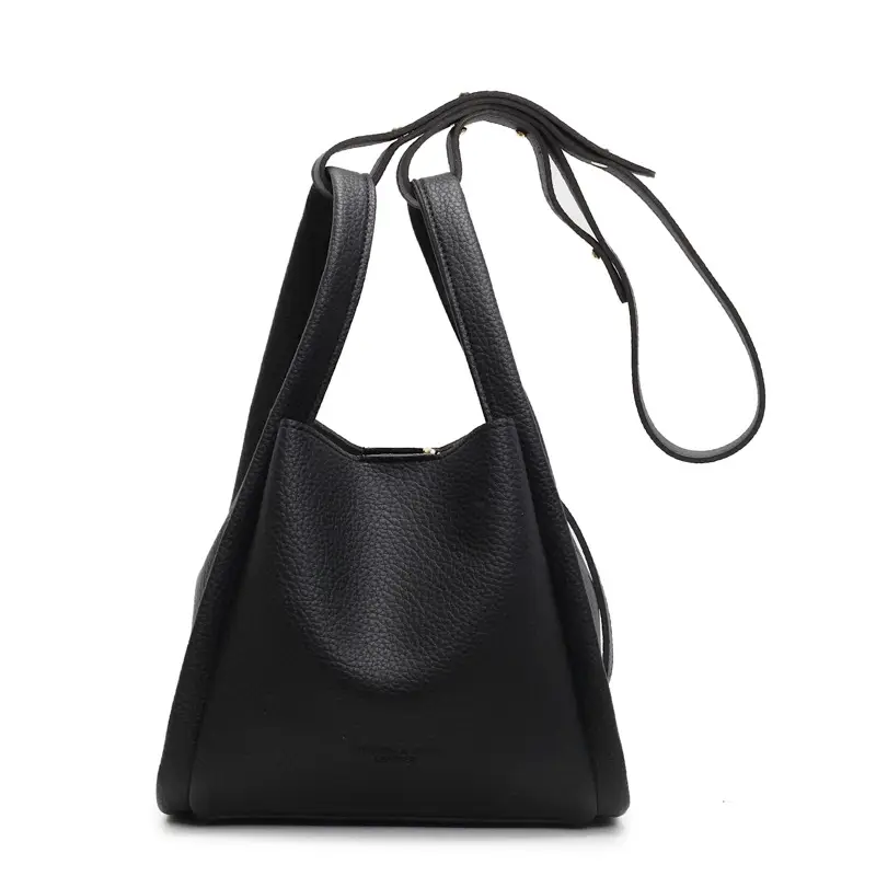 Women's Cream Textured Shoulder Bag 2025 Casual Fashion - Image 11