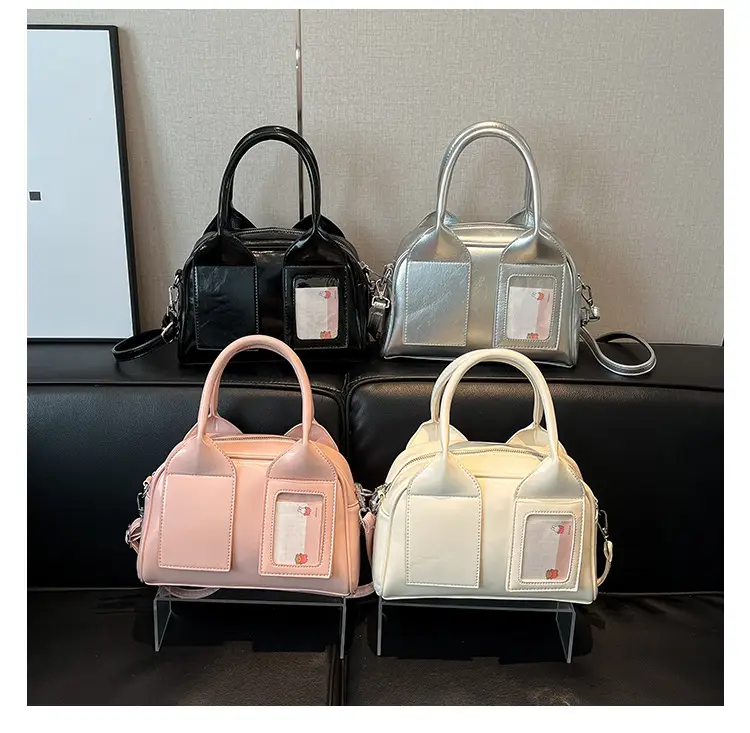 Pink Transparent Shoulder Bag 2026 New Spring — feature 1