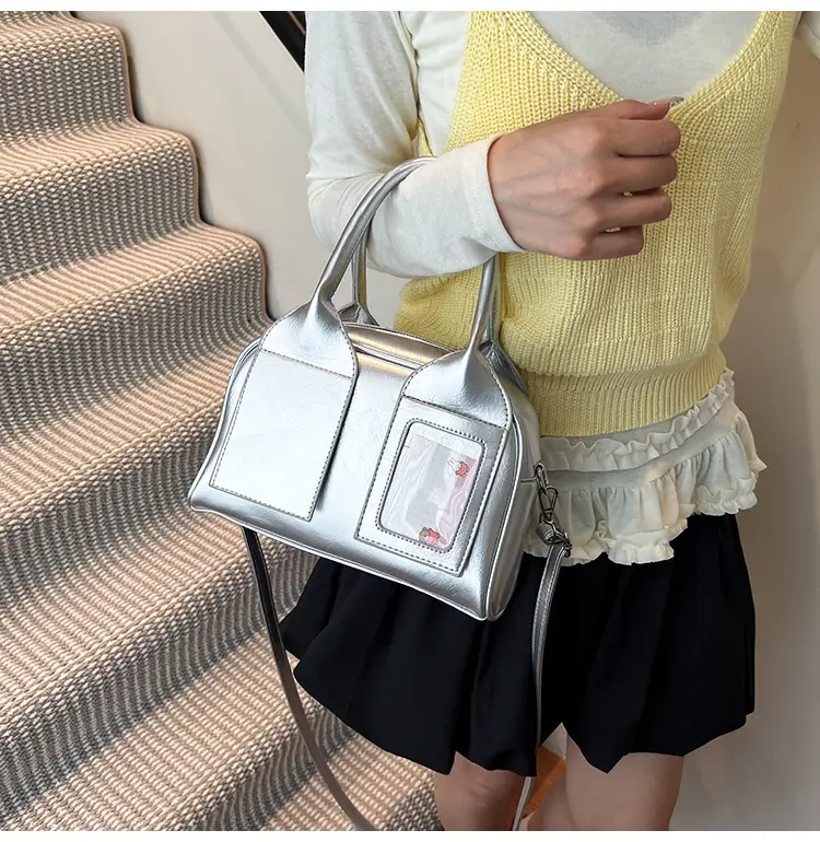 Pink Transparent Shoulder Bag 2026 New Spring — feature 11