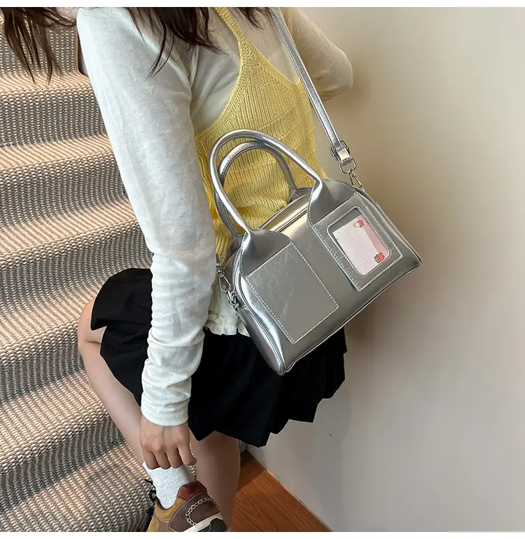 Pink Transparent Shoulder Bag 2026 New Spring — feature 12