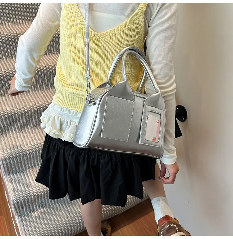 Pink Transparent Shoulder Bag 2026 New Spring — feature 13