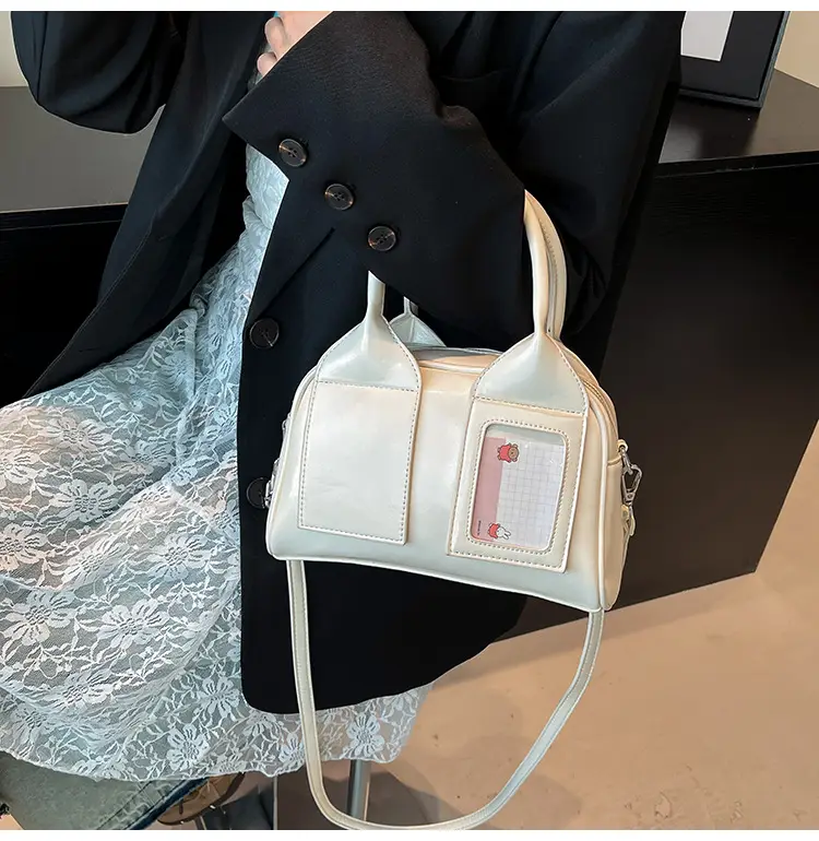 Pink Transparent Shoulder Bag 2026 New Spring — feature 16