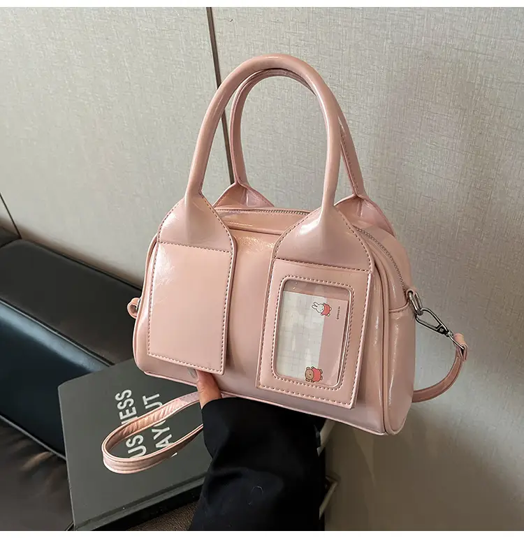 Pink Transparent Shoulder Bag 2026 New Spring — feature 27