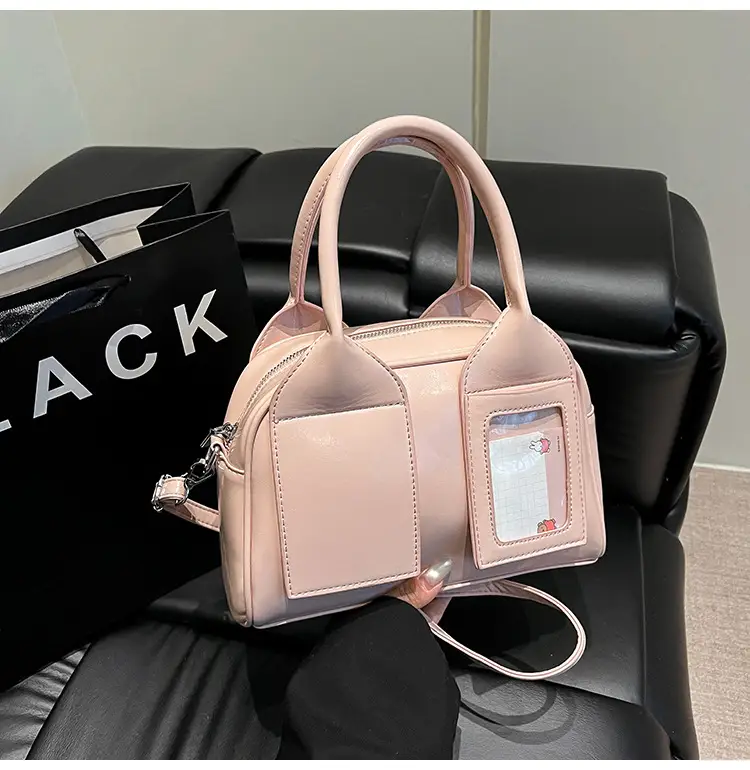 Pink Transparent Shoulder Bag 2026 New Spring — feature 28