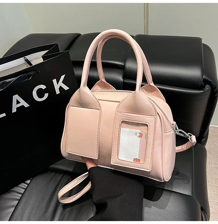 Pink Transparent Shoulder Bag 2026 New Spring — feature 29