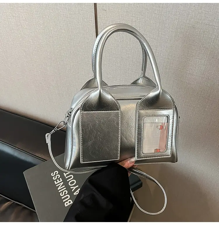 Pink Transparent Shoulder Bag 2026 New Spring — feature 32
