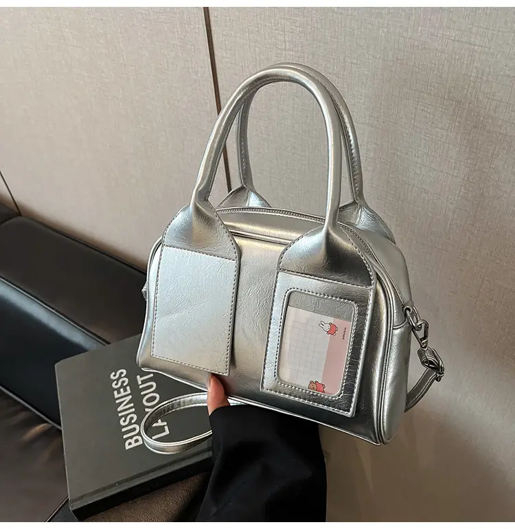 Pink Transparent Shoulder Bag 2026 New Spring — feature 33