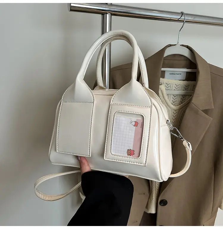 Pink Transparent Shoulder Bag 2026 New Spring — feature 38