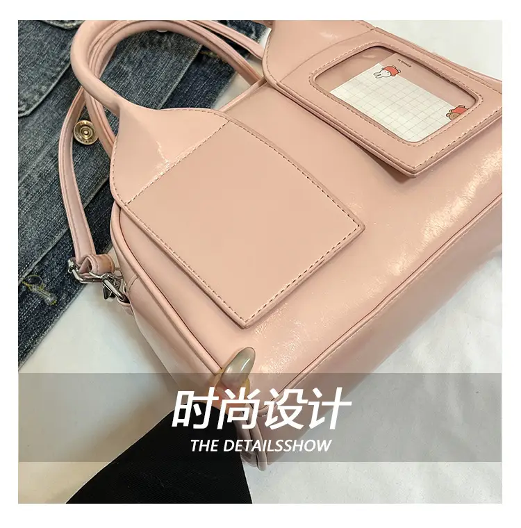 Pink Transparent Shoulder Bag 2026 New Spring — feature 4