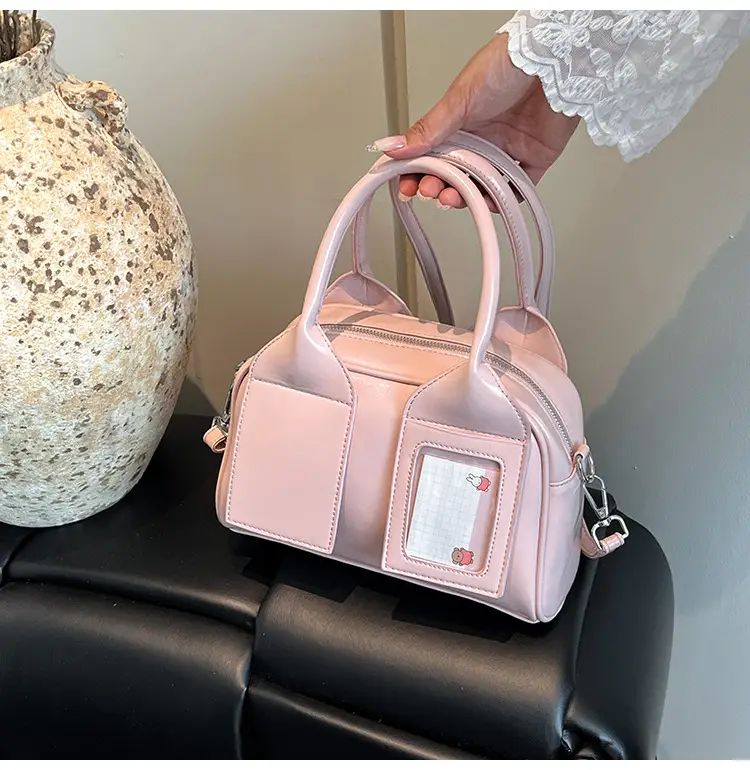Pink Transparent Shoulder Bag 2026 New Spring — feature 8