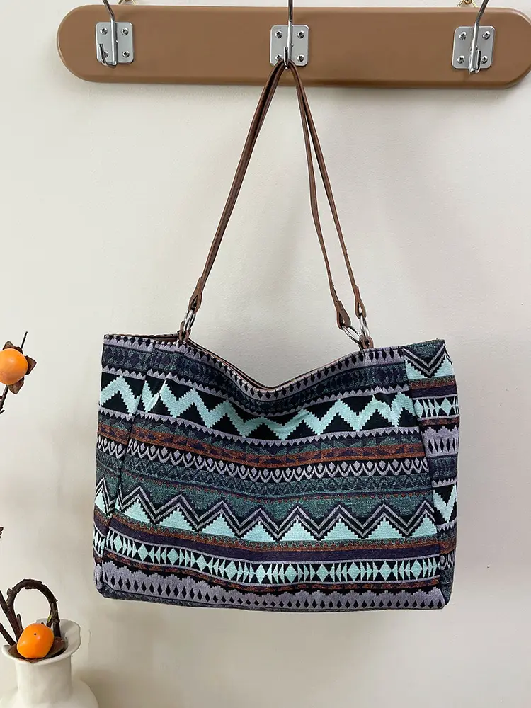Ethnic Patterned Women's Shoulder Bag 2025 - Image 7