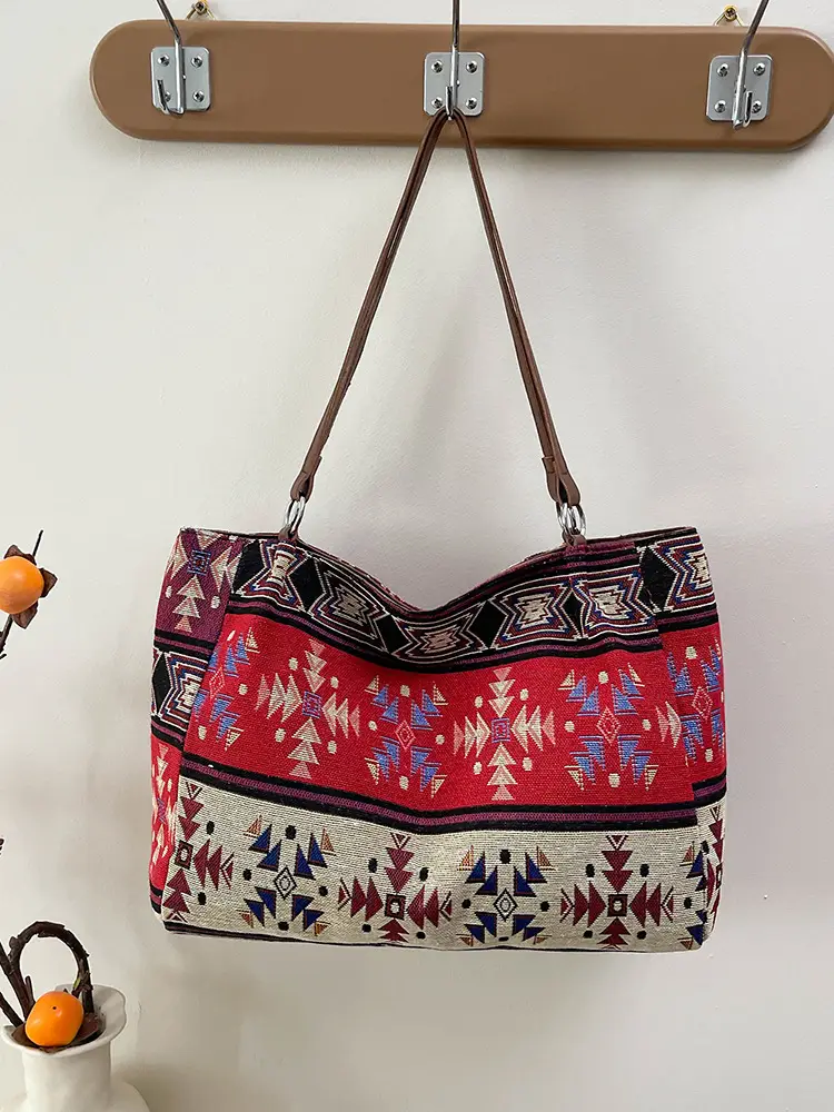 Ethnic Patterned Women's Shoulder Bag 2025 - Image 8