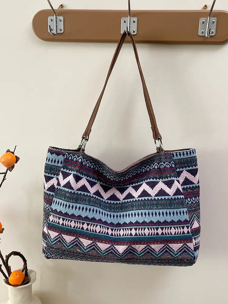 Ethnic Patterned Women's Shoulder Bag 2025 - Image 9