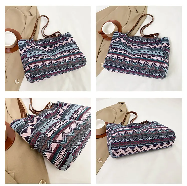 Ethnic Patterned Women's Shoulder Bag 2025 — feature 10