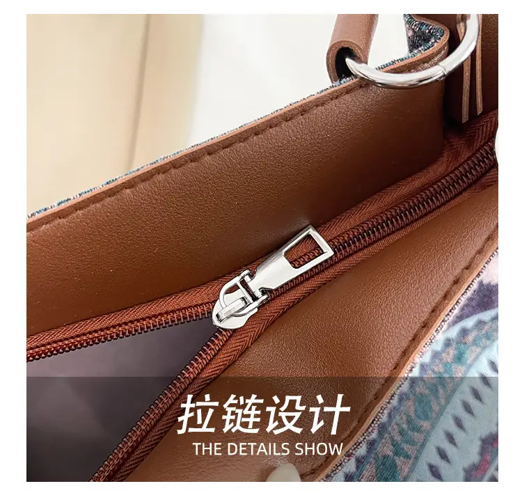 Ethnic Patterned Women's Shoulder Bag 2025 — feature 6