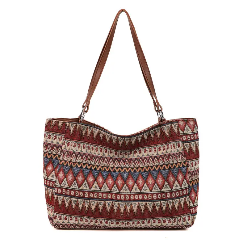 Ethnic Patterned Women's Shoulder Bag 2025 - Image 2