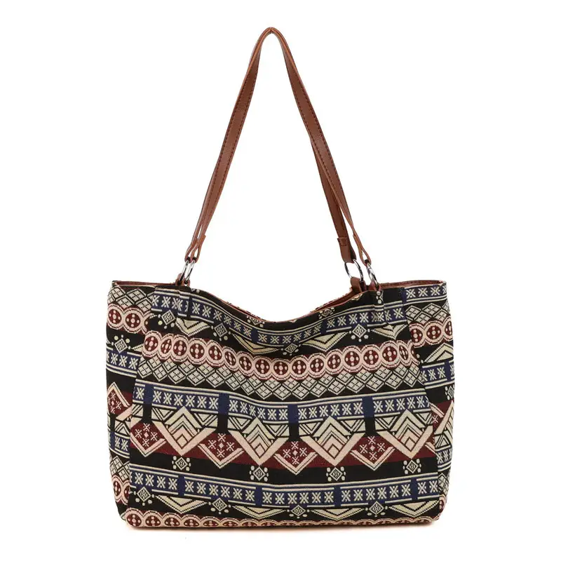 Ethnic Patterned Women's Shoulder Bag 2025 - Image 3