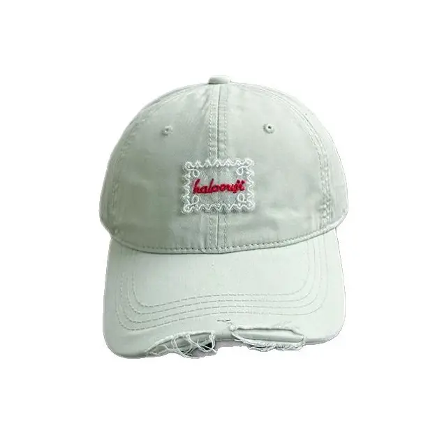 Korean Style Girls & Boys Baseball Caps with Embroidery