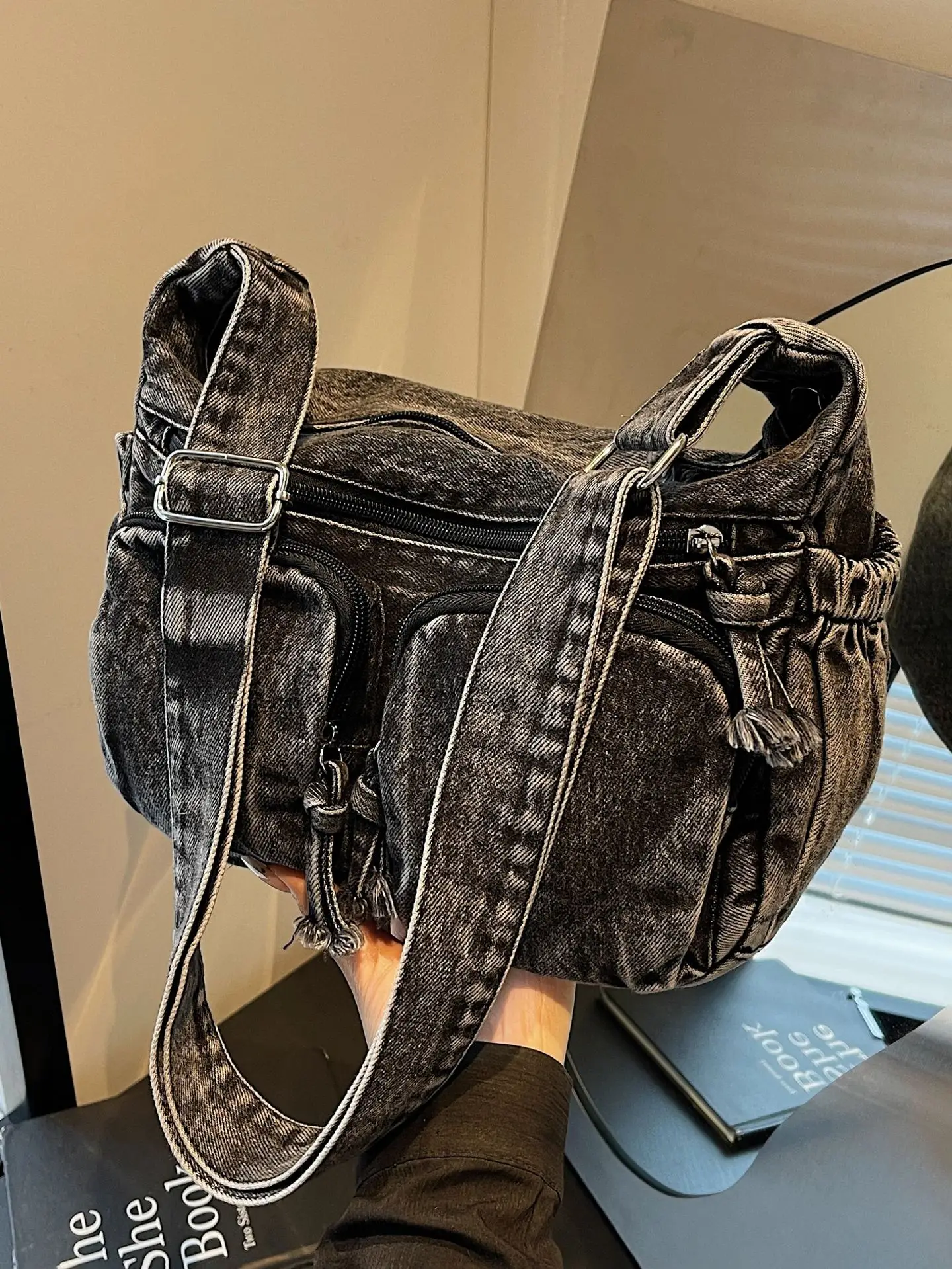 Denim Shoulder Crossbody Bag Women's 2025 Fashion - Image 5