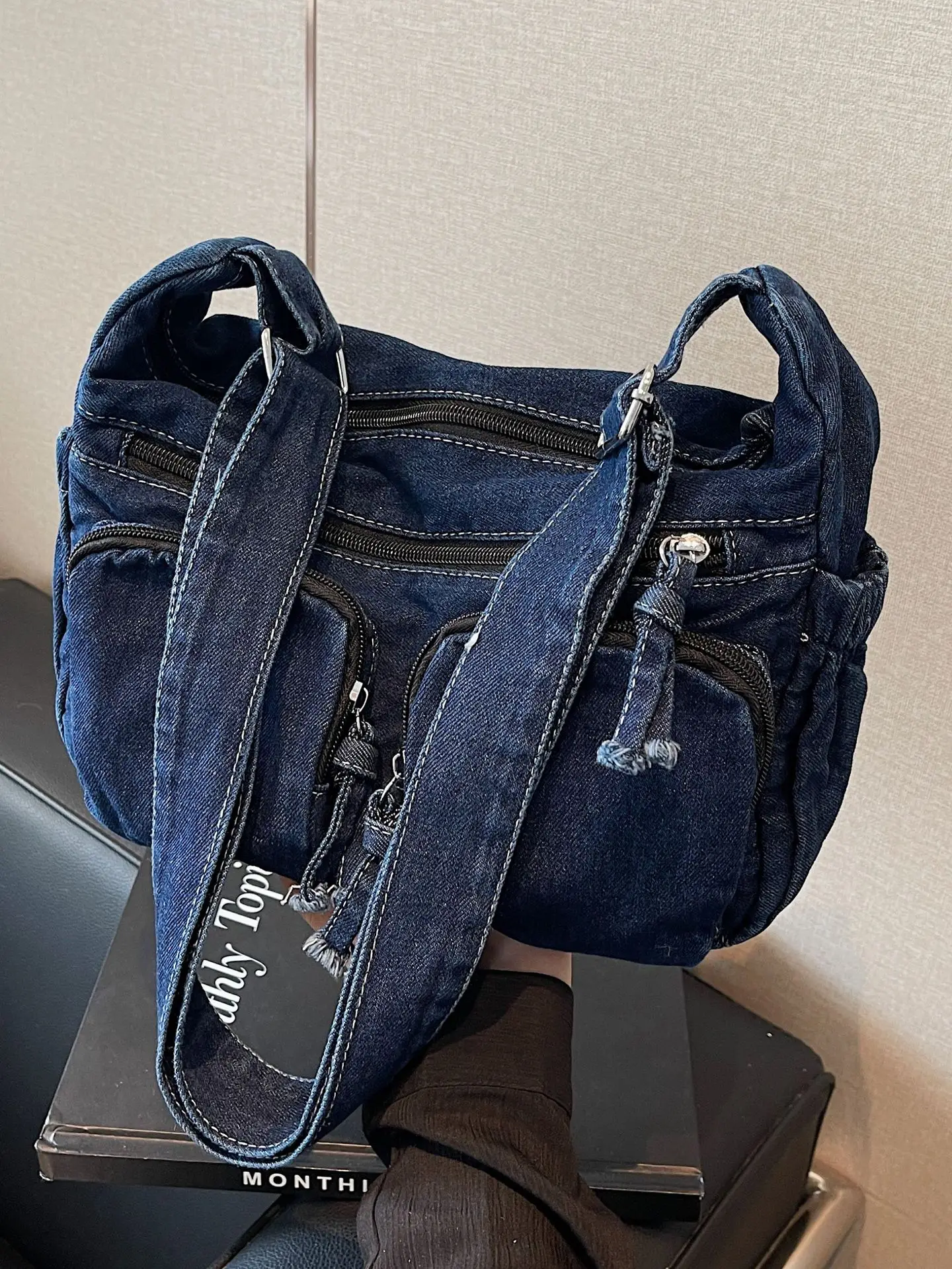 Denim Shoulder Crossbody Bag Women's 2025 Fashion - Image 6