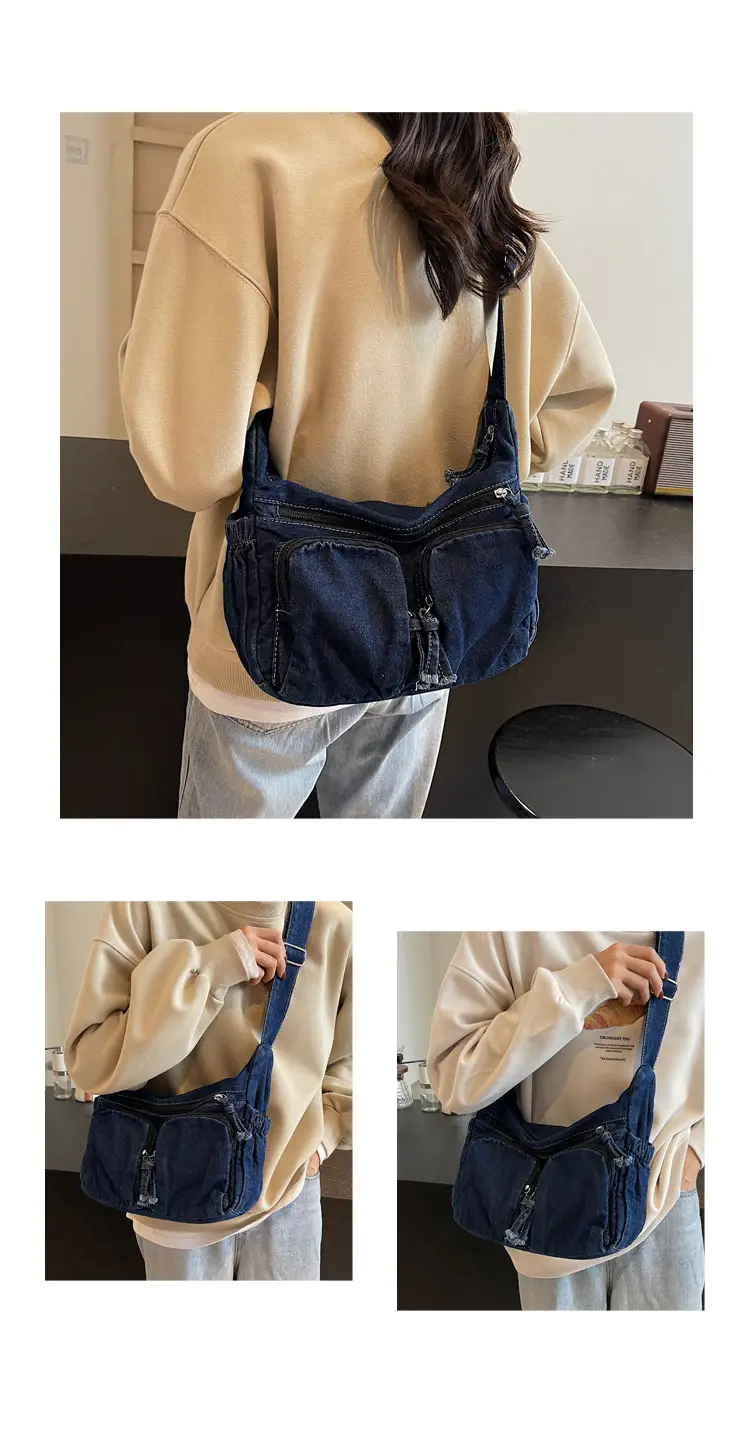 Denim Shoulder Crossbody Bag Women's 2025 Fashion — feature 10