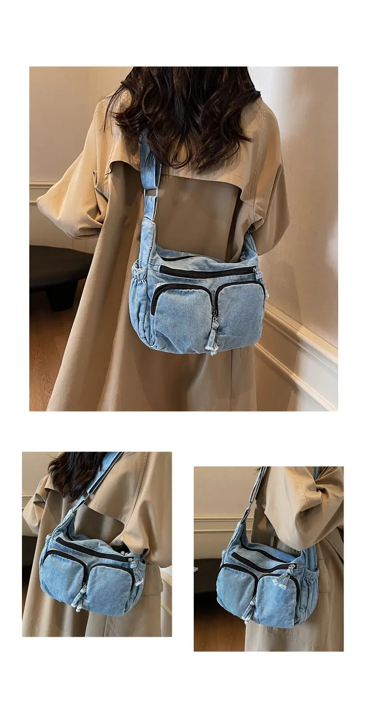 Denim Shoulder Crossbody Bag Women's 2025 Fashion — feature 11
