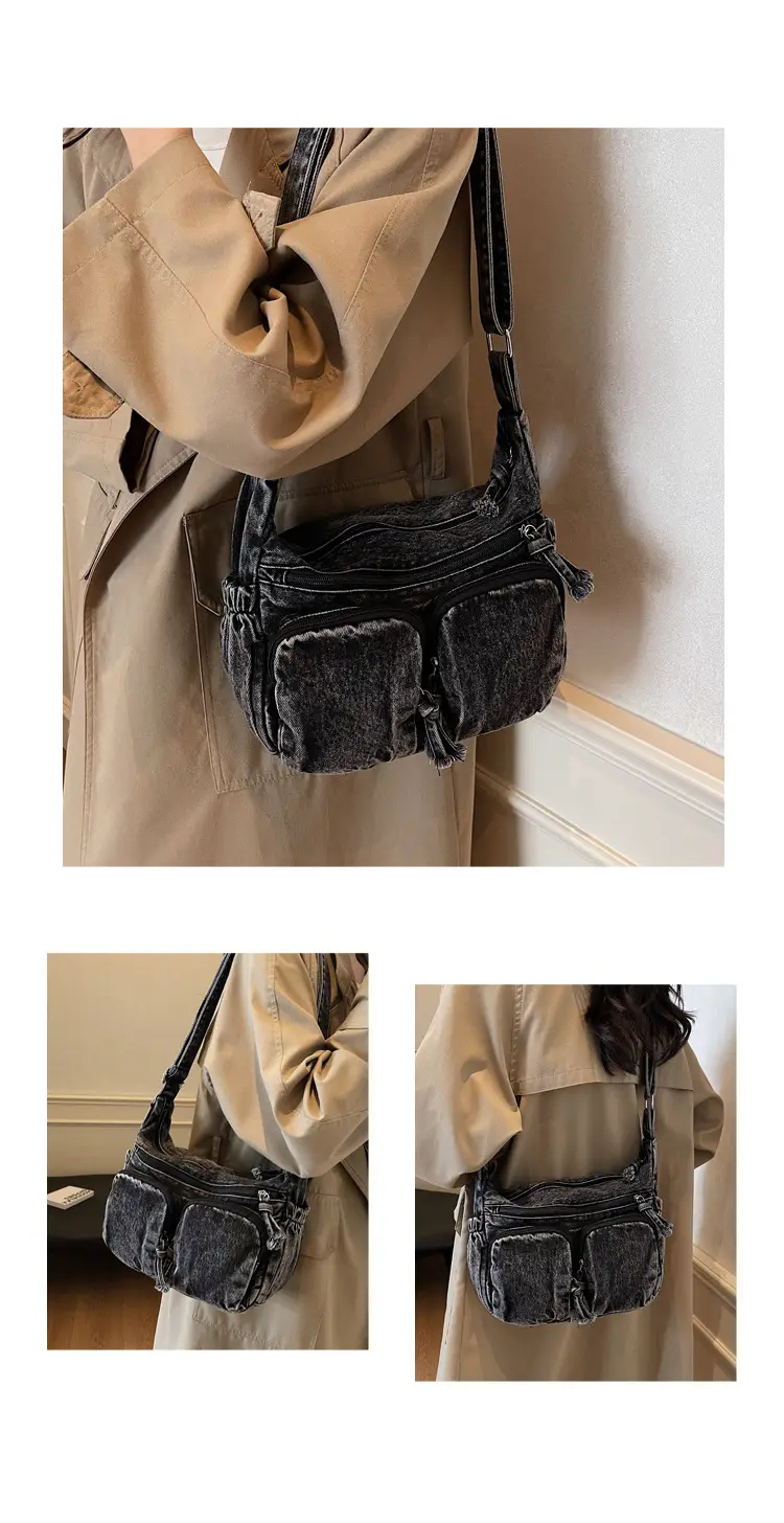 Denim Shoulder Crossbody Bag Women's 2025 Fashion — feature 12