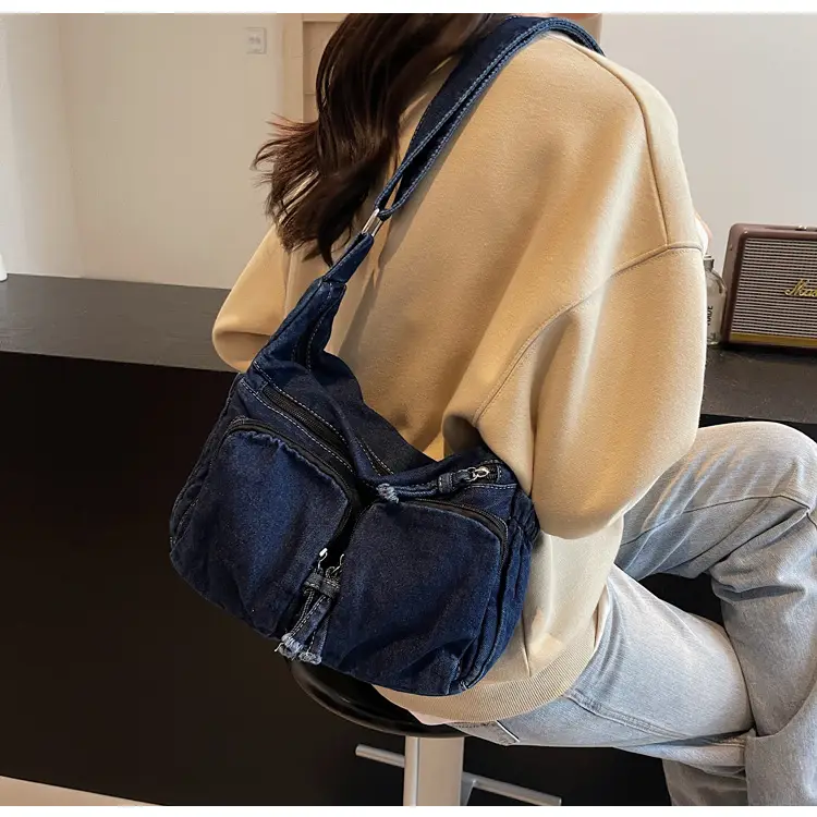 Denim Shoulder Crossbody Bag Women's 2025 Fashion — feature 17