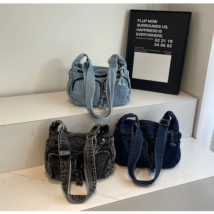 Denim Shoulder Crossbody Bag Women's 2025 Fashion — feature 2