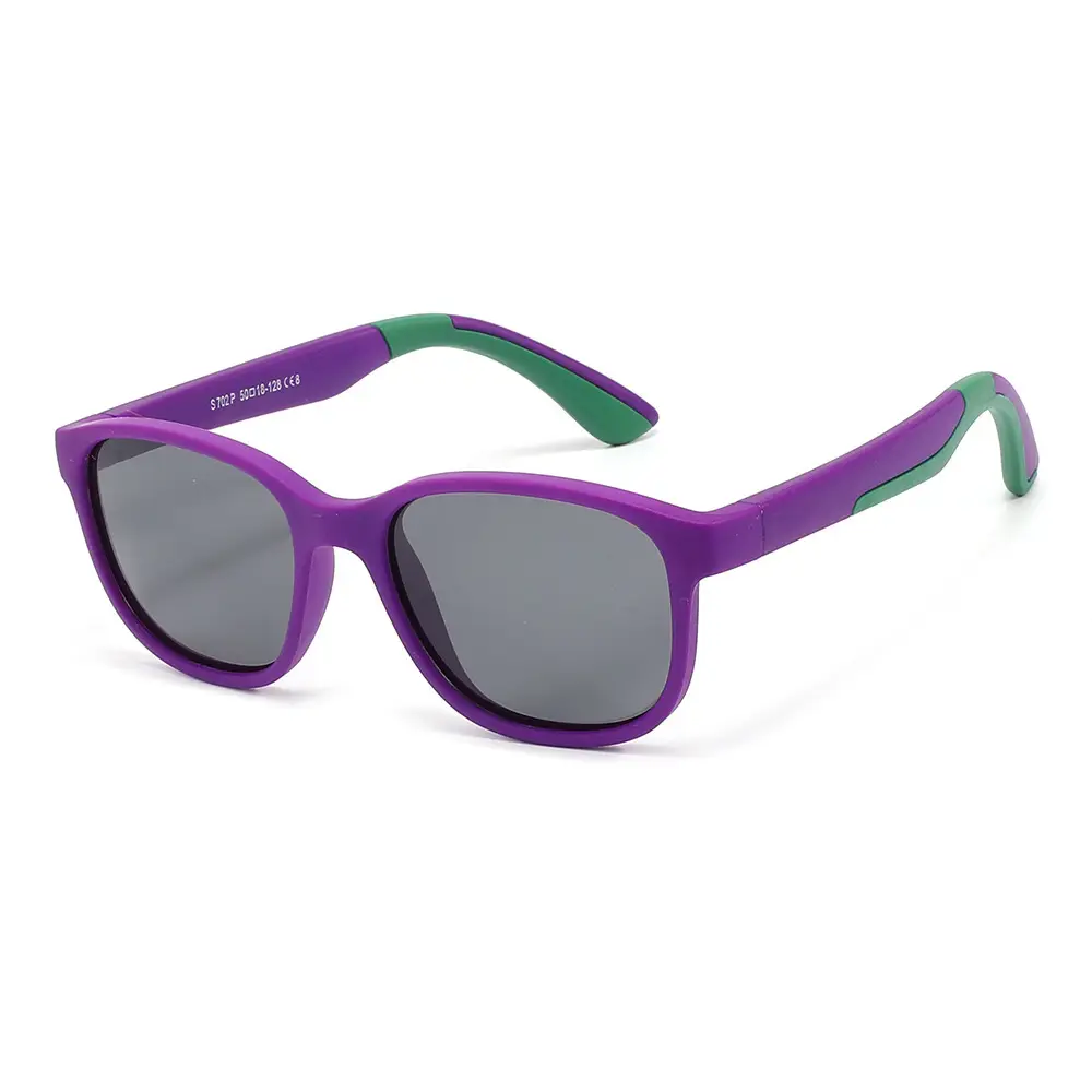 2025 Kids Sunglasses Blue Yellow UV Protection - Image 5