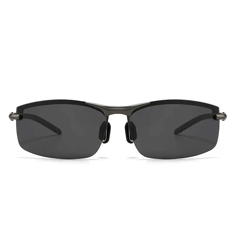 Men Polarized Sunglasses Black Frame Anti-Glare Color Changing - Image 13