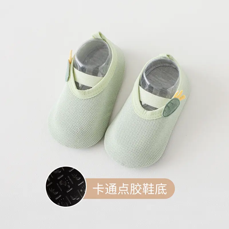 Spring and summer soft bottom baby shoes toddler shoes doll cartoon shoes 6-12 non-slip cloth bottom cloth front shoes floor shoes - Image 2
