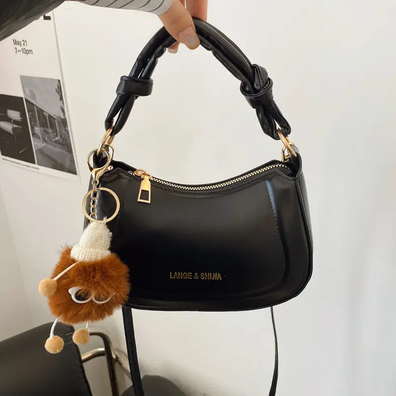 White Korean Style Shoulder Crossbody Bag for Women - Image 8