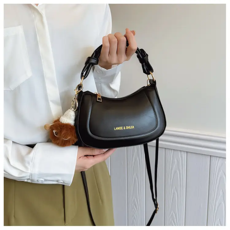 White Korean Style Shoulder Crossbody Bag for Women — feature 14