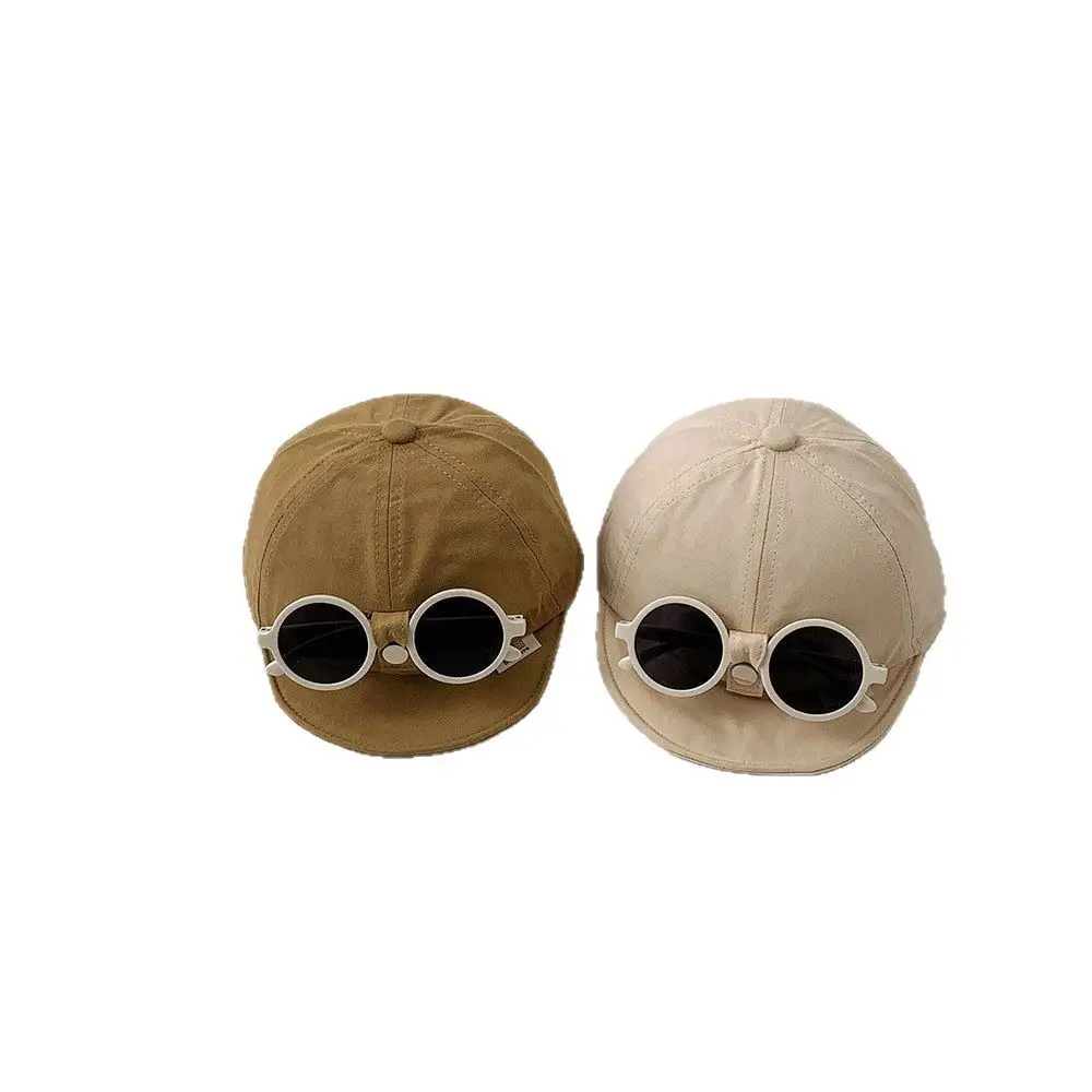 Green All-Glasses Baseball Cap for Boys Girls