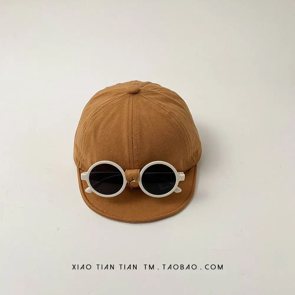 Green All-Glasses Baseball Cap for Boys Girls