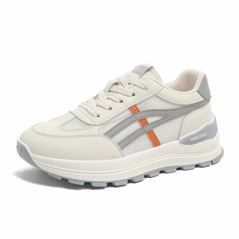 2025 Spring and Summer New Mesh Breathable All-match Women's Shoes Explosion Casual Soft Sole Feeling Sports Running Shoes - Image 2