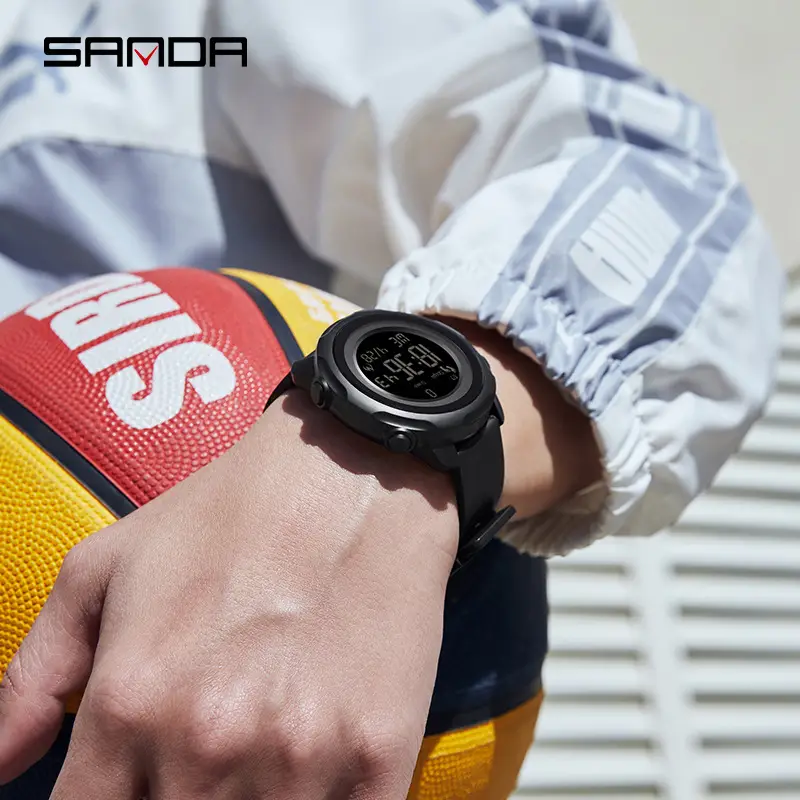 Sanda Digital Sports Watch with Pedometer & Calorie Counter - Image 9