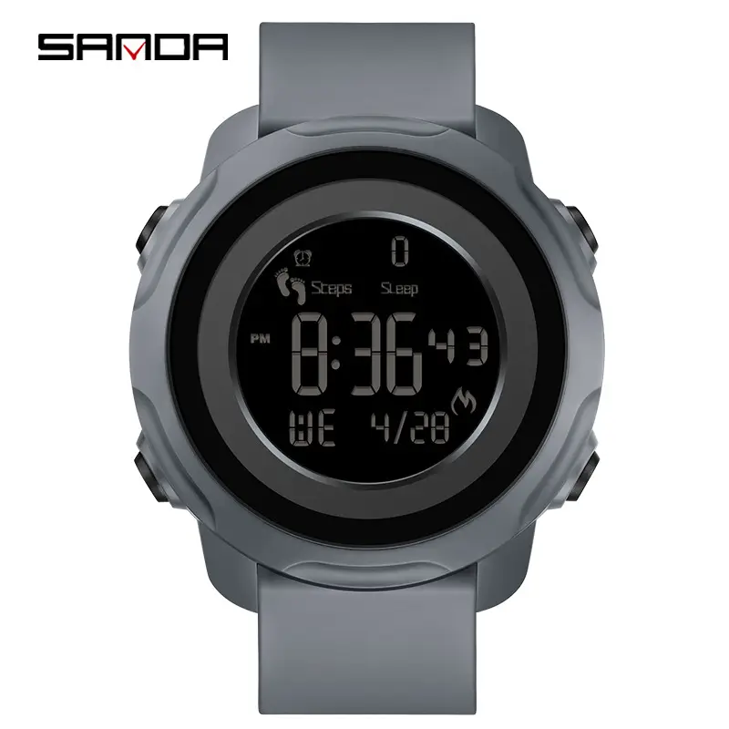 Sanda Digital Sports Watch with Pedometer & Calorie Counter - Image 3