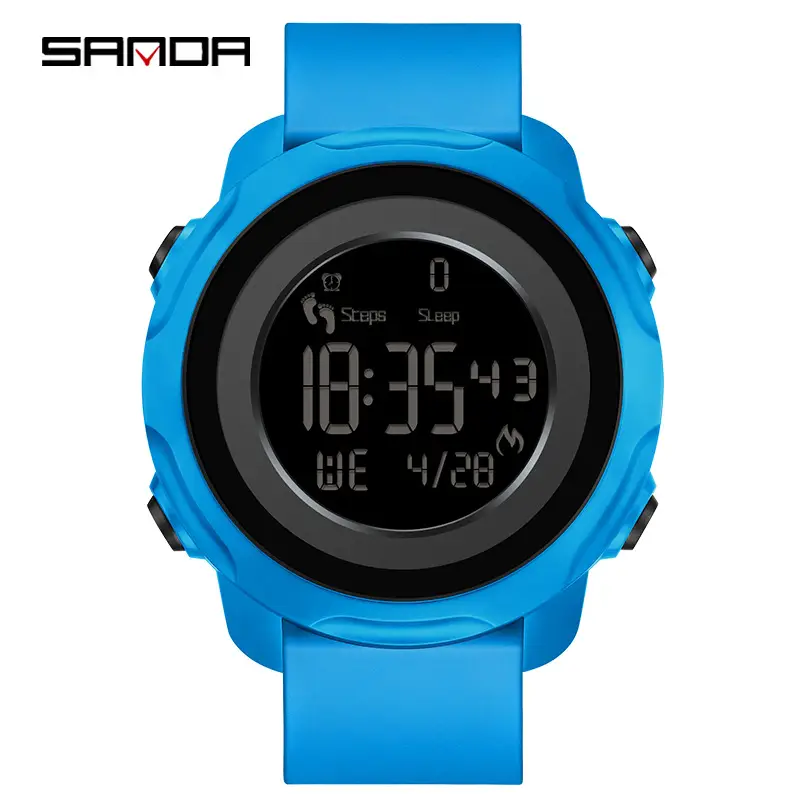 Sanda Digital Sports Watch with Pedometer & Calorie Counter - Image 5