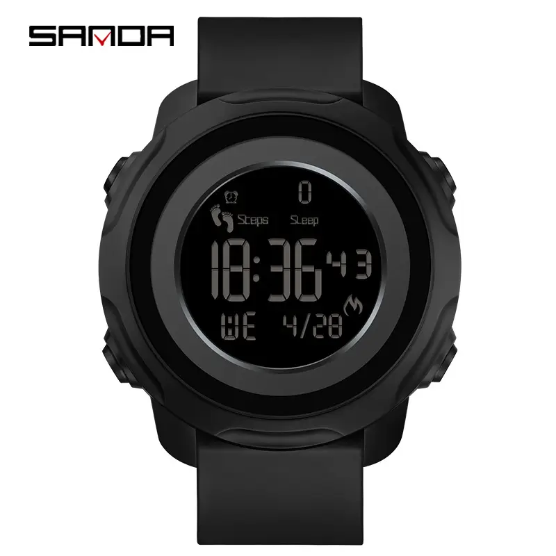Sanda Digital Sports Watch with Pedometer & Calorie Counter - Image 6