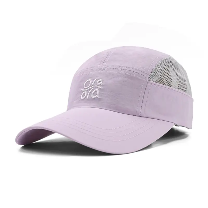 Black Mesh Baseball Cap with "Ola Ola" Logo - Image 9